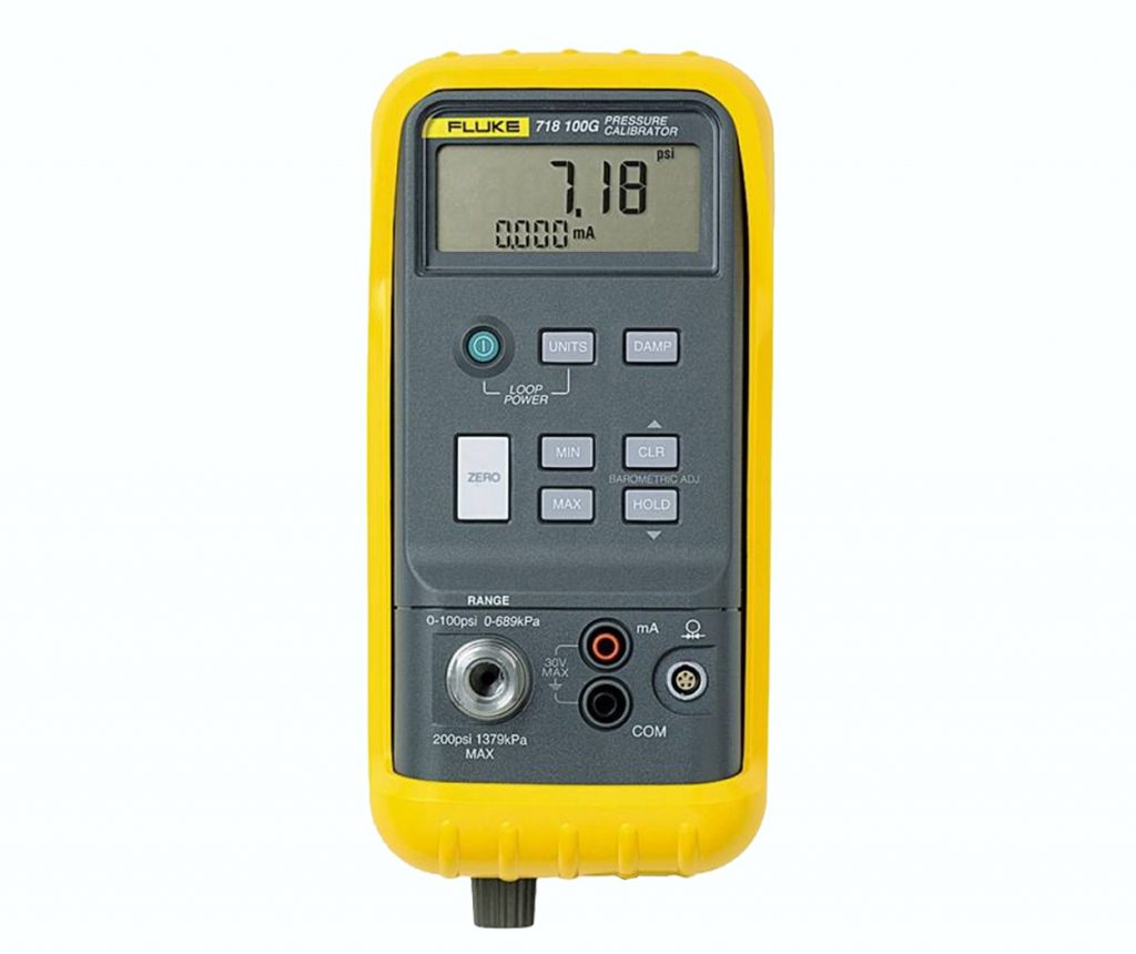 Fluke 719 Electric Pressure Calibrator GYMA Instruments Corporation
